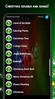 Christmas Notification Sounds android App screenshot 6